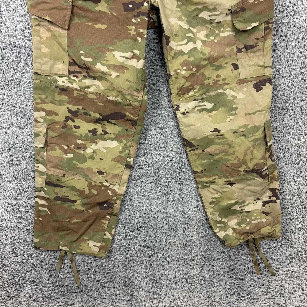 US Army Combat Uniform Pants Mens XL Short Trousers OCP Multicam Ripstop Cargo